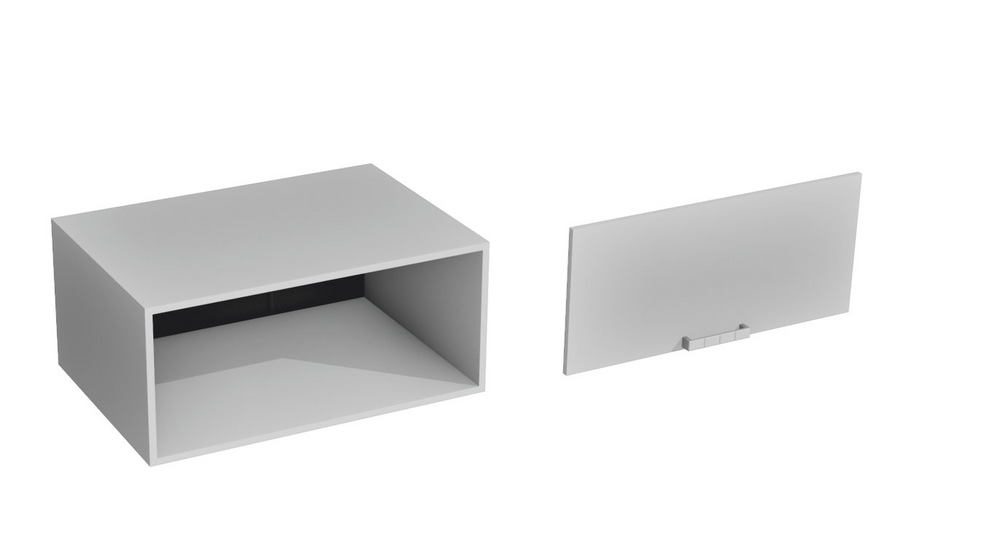 Навесной шкаф горизонтальный 600 ВГ 600  / Ирис / Аленушка